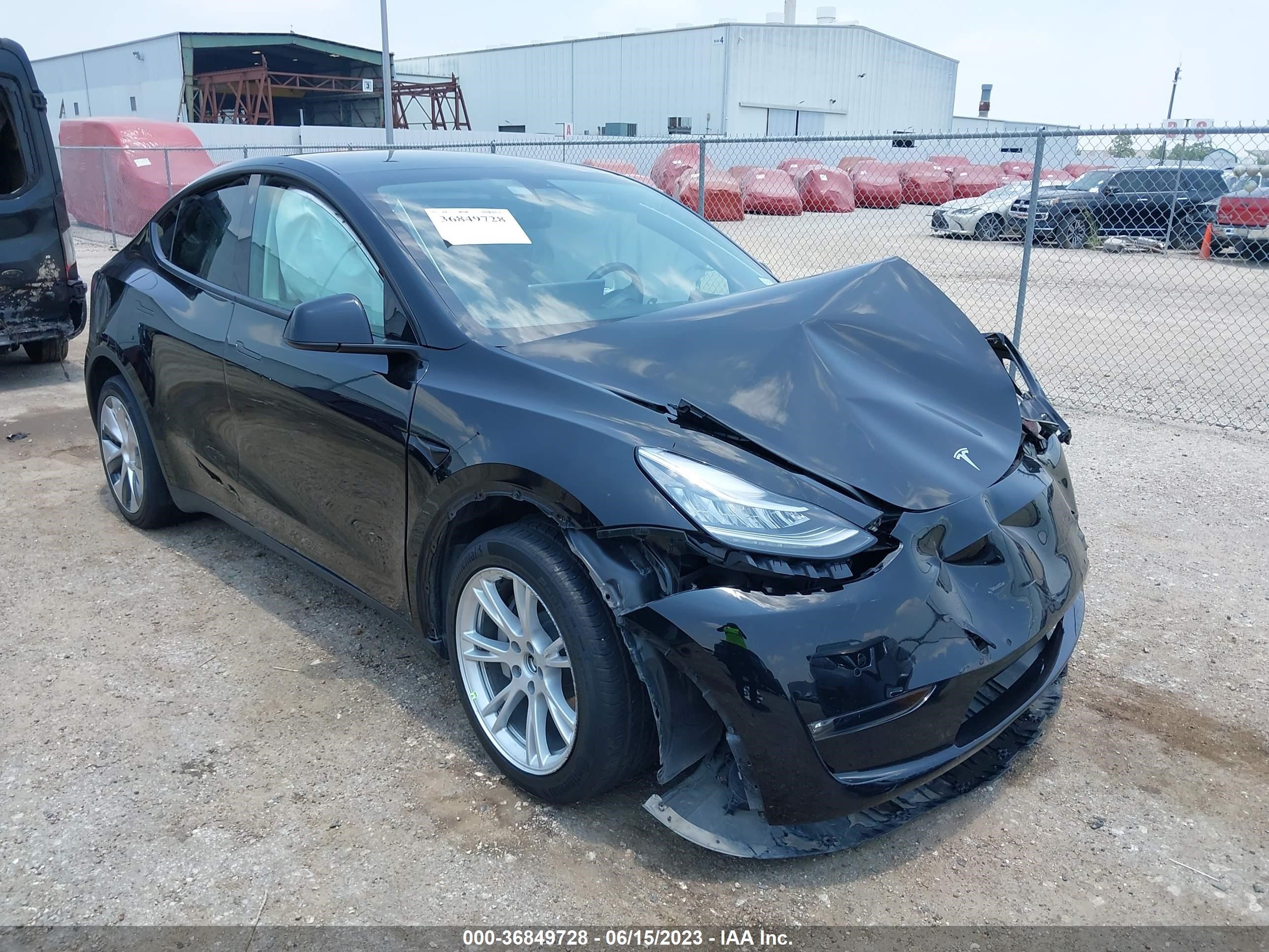 tesla model y 2022 7saygdee5nf321859