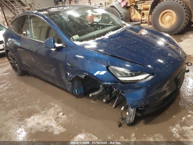 tesla model y 2022 7saygdee5nf340413