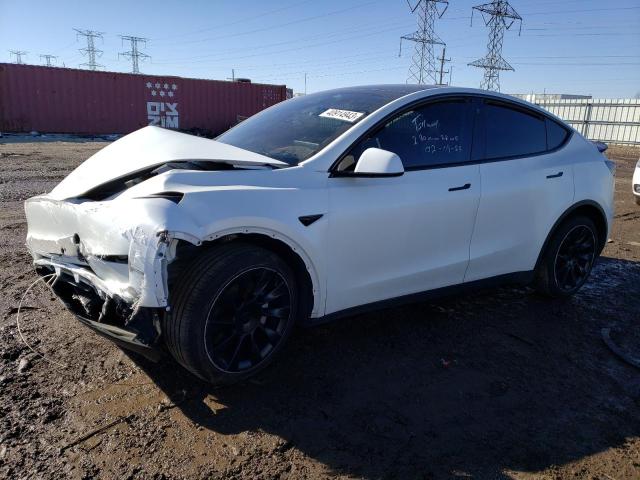 tesla model y 2022 7saygdee5nf343862