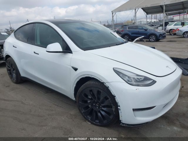 tesla model y 2022 7saygdee5nf356983