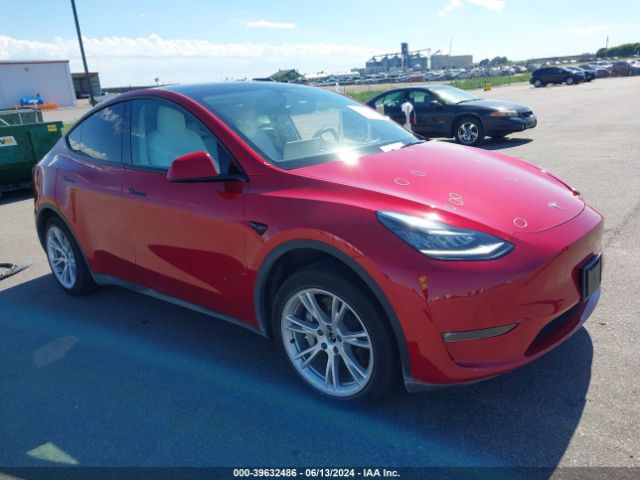 tesla model y 2022 7saygdee5nf390938