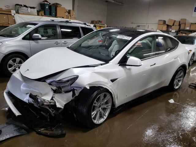 tesla model y 2022 7saygdee5nf425218