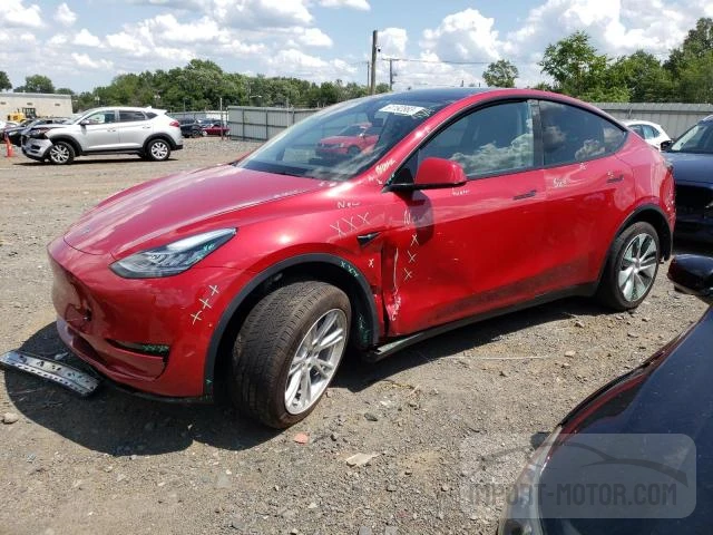 tesla model y 2022 7saygdee5nf434369