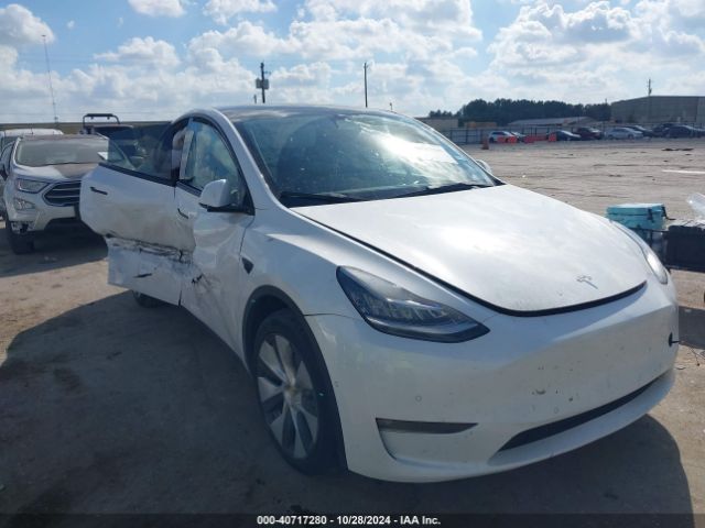 tesla model y 2022 7saygdee5nf434971