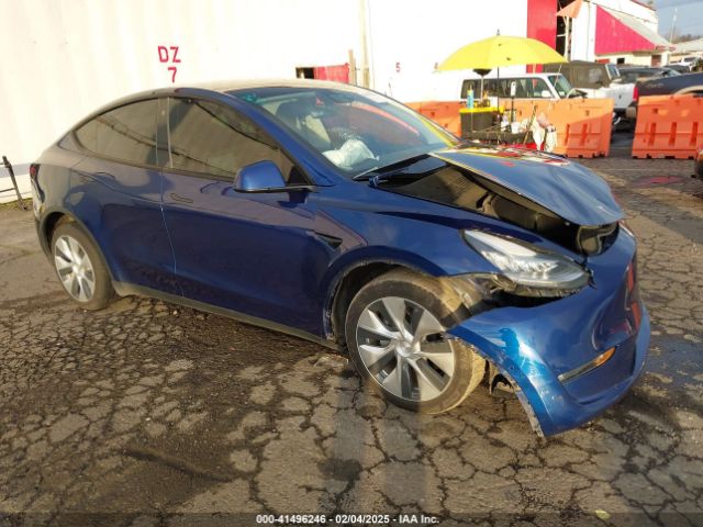 tesla model y 2022 7saygdee5nf446490