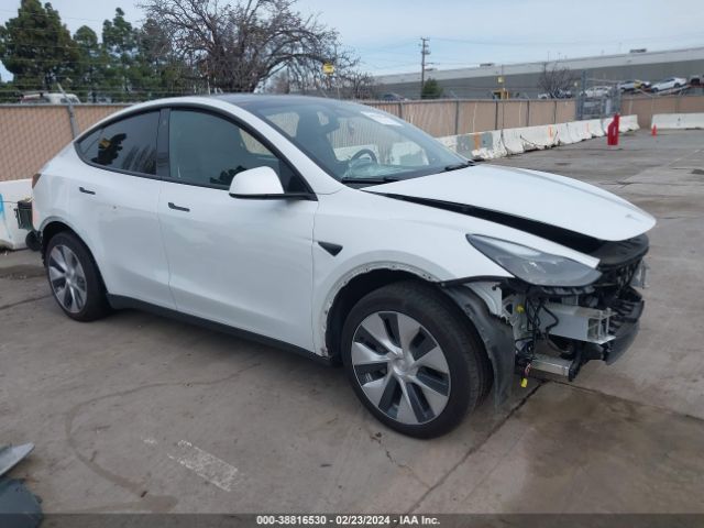 tesla model y 2022 7saygdee5nf518403