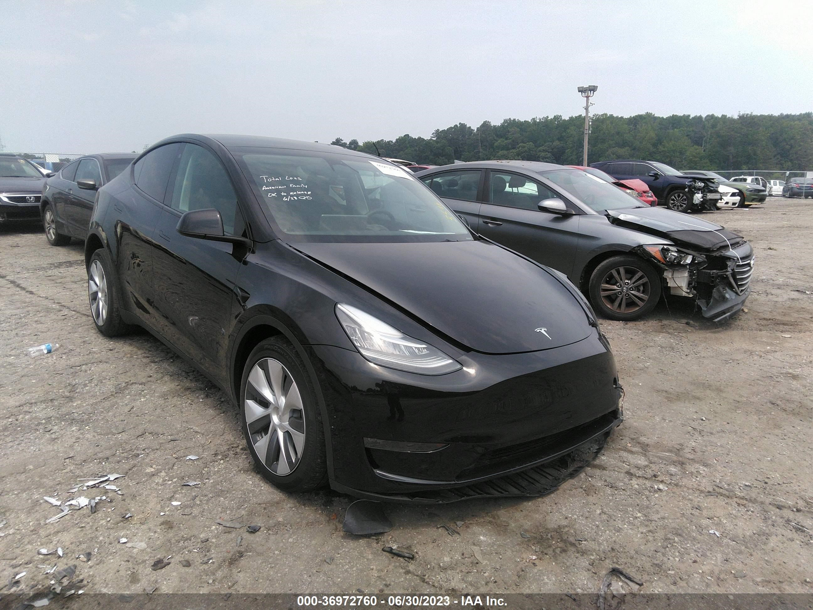 tesla model y 2023 7saygdee5pa053346