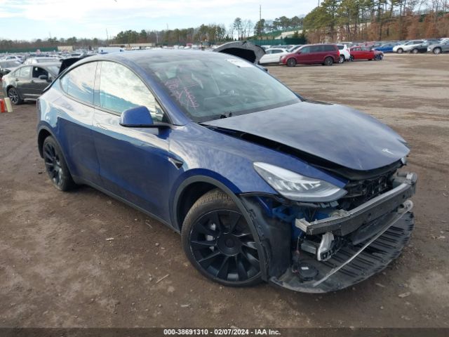 tesla model y 2022 7saygdee6nf425504