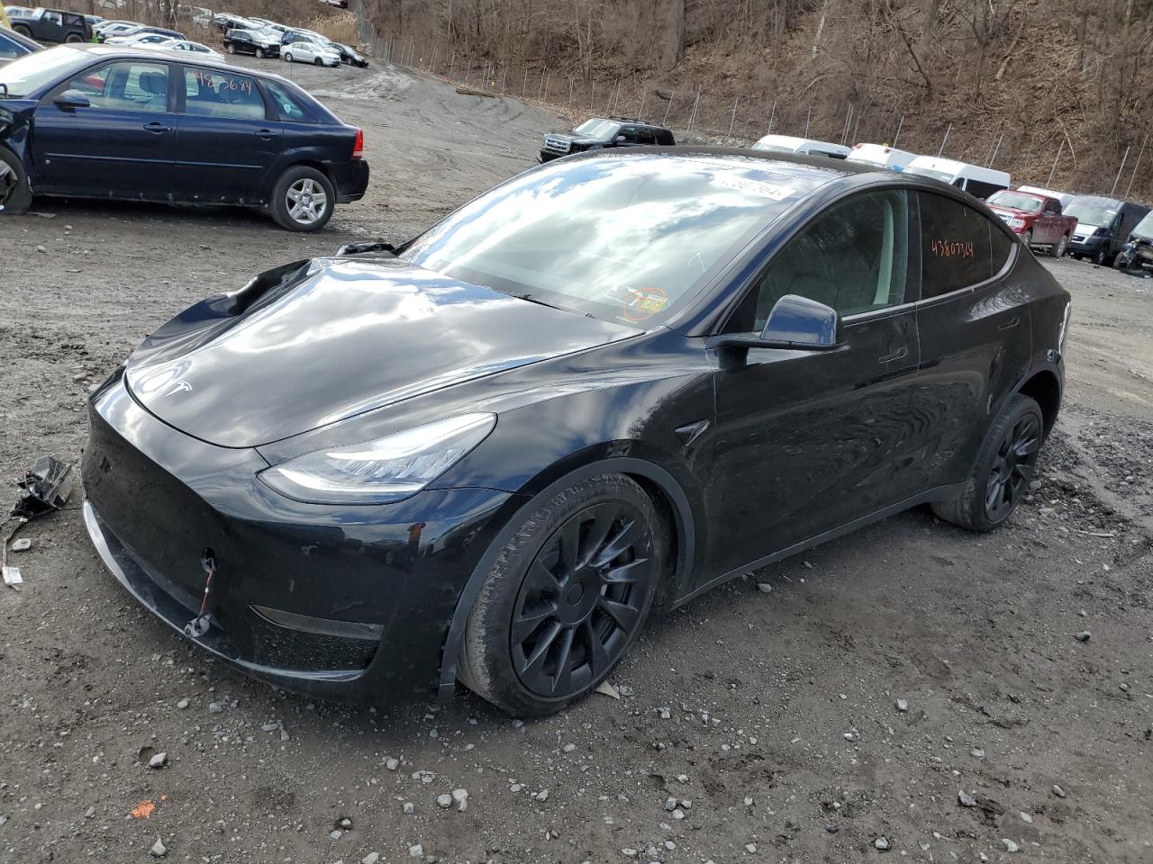 tesla model y 2022 7saygdee6pa043814