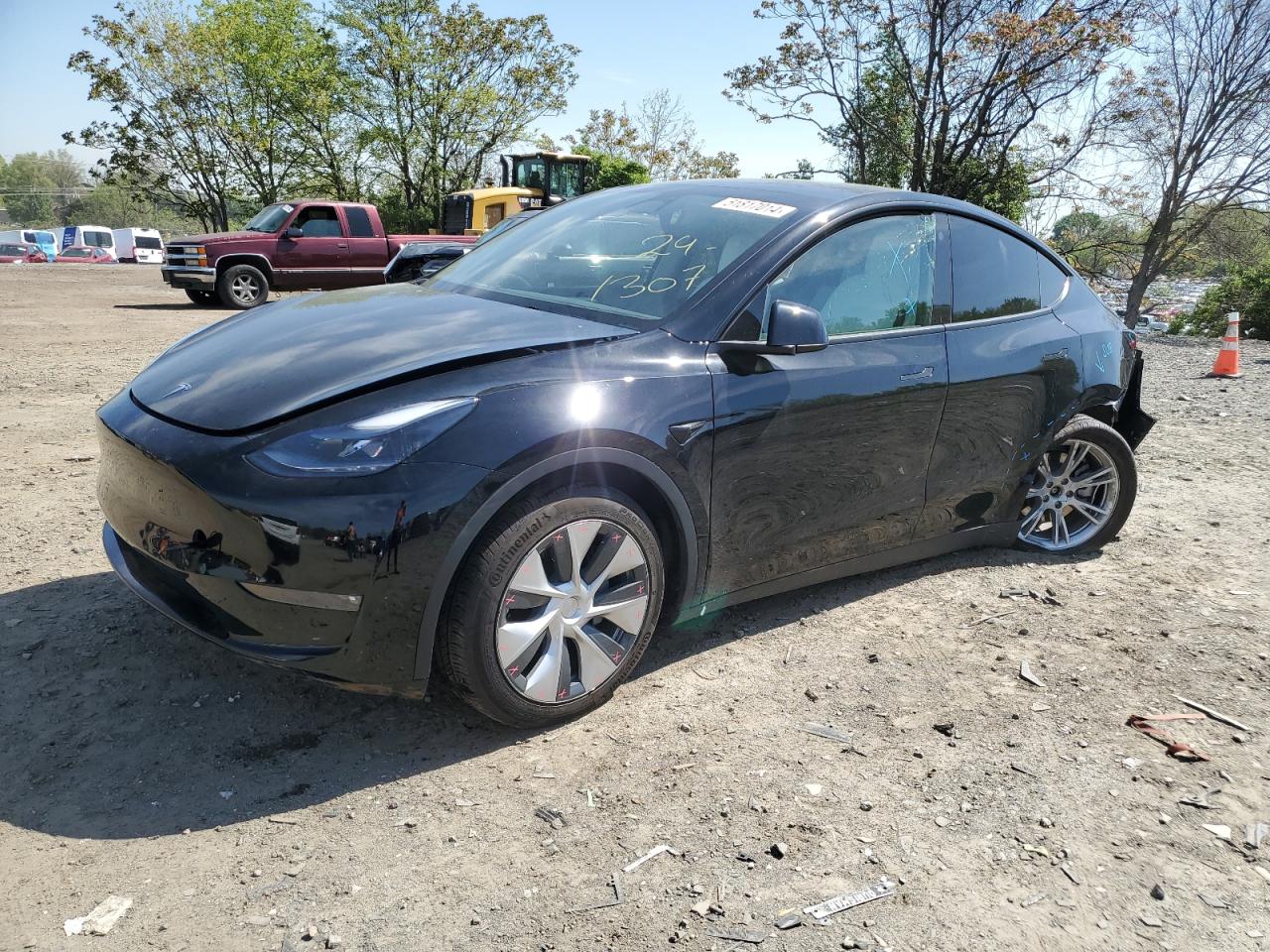 tesla model y 2023 7saygdee6pf597566