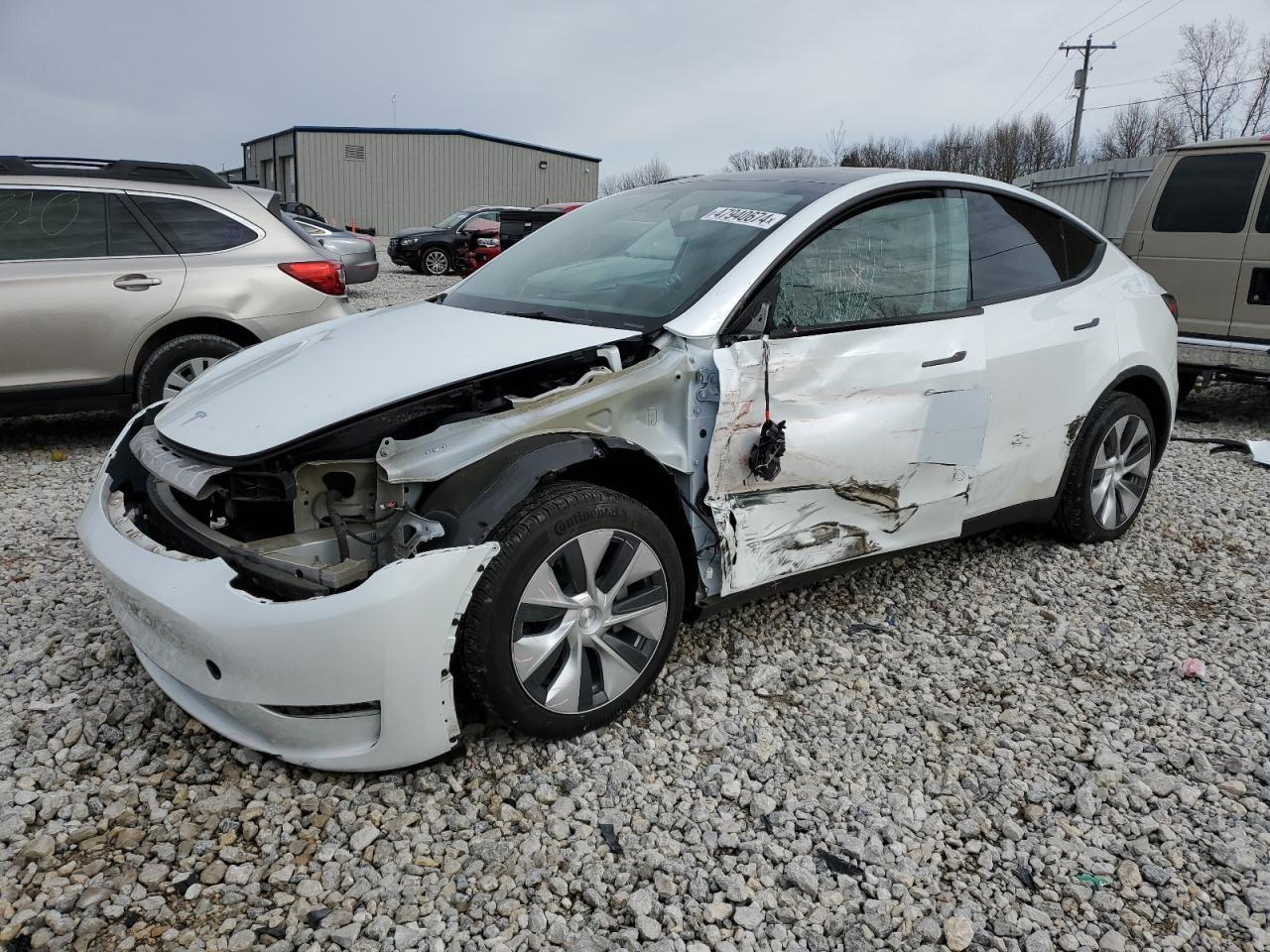 tesla model y 2023 7saygdee6pf601874