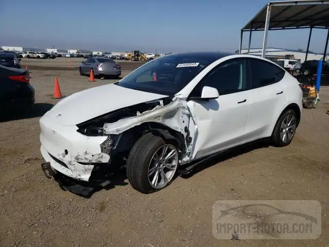 tesla model y 2022 7saygdee7nf356516