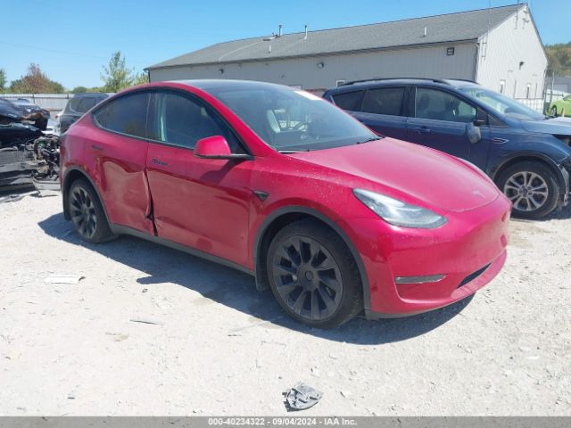 tesla model y 2022 7saygdee7nf445776