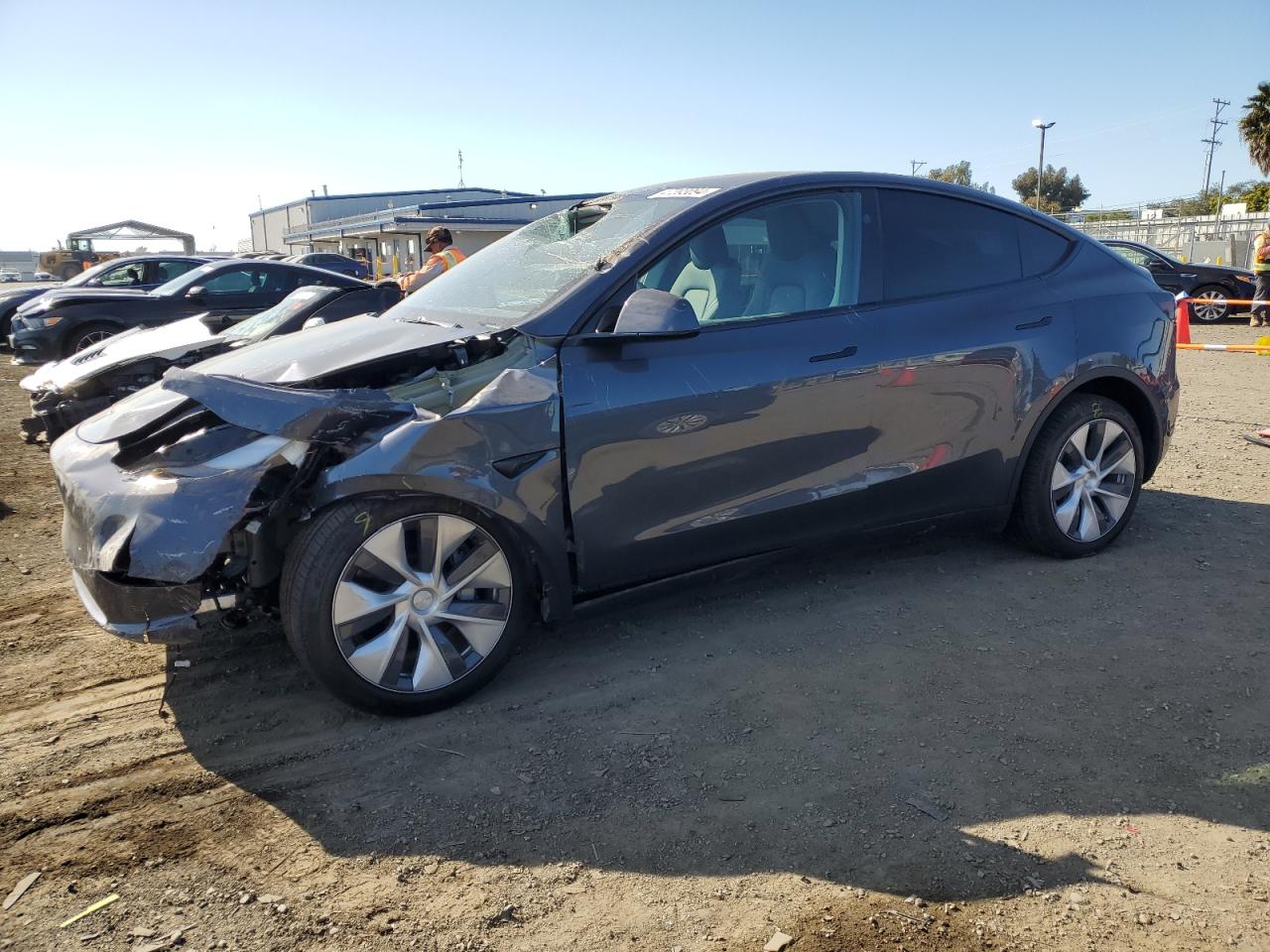 tesla model y 2024 7saygdee7ra214976