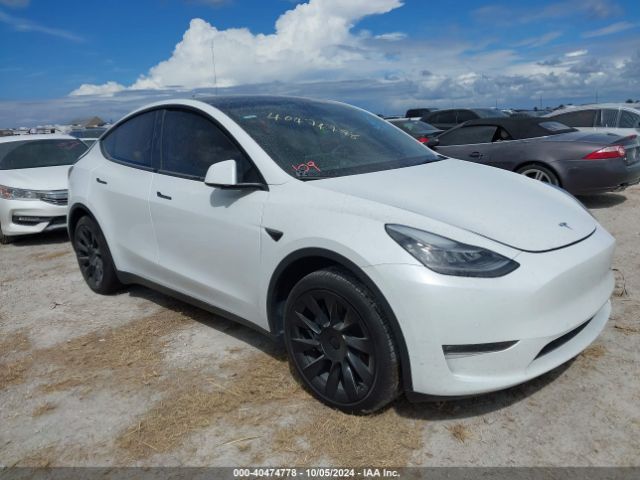 tesla model y 2022 7saygdee8nf401172