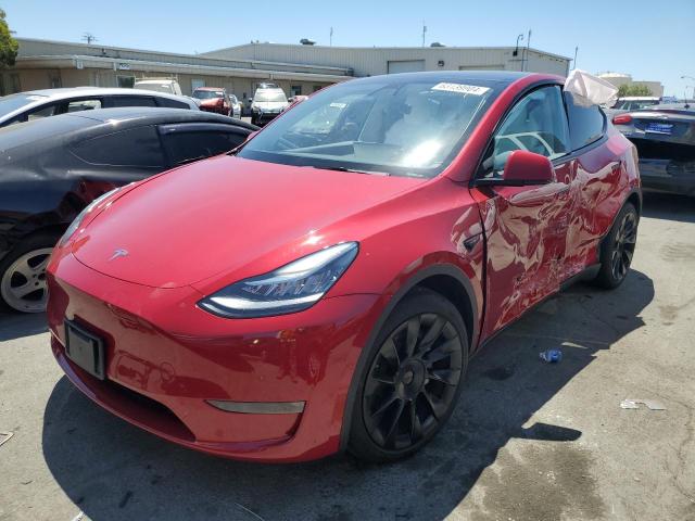 tesla model y 2022 7saygdee8nf419283