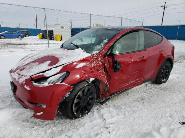 tesla model y 2022 7saygdee8nf481847