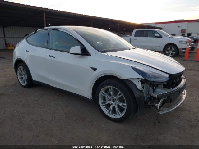 tesla model y 2022 7saygdee8nf518797