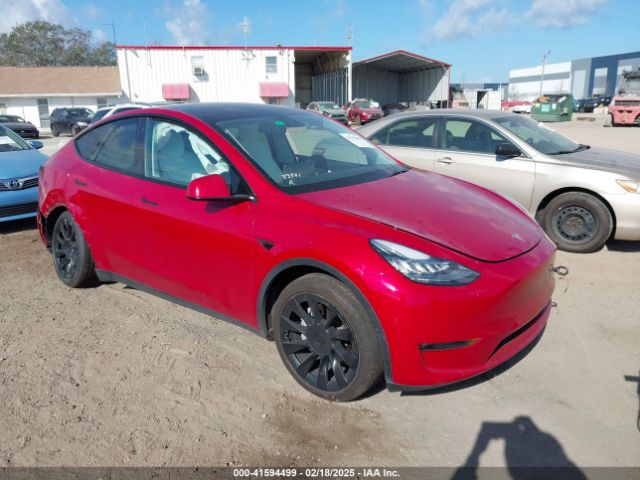 tesla model y 2022 7saygdee9nf327826