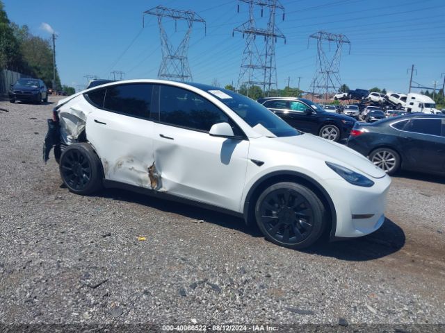 tesla model y 2022 7saygdee9nf427408