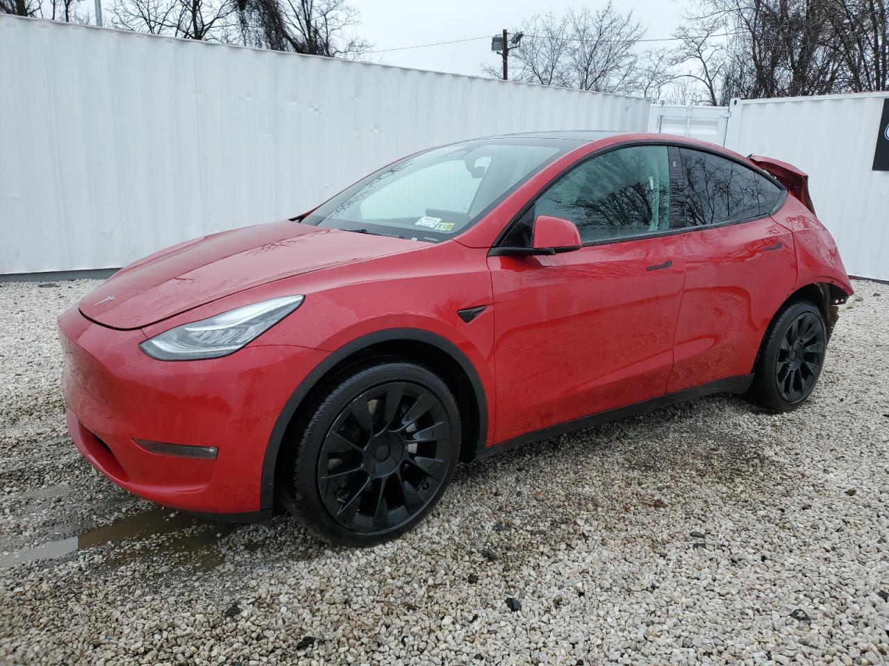 tesla model y 2022 7saygdee9nf480870