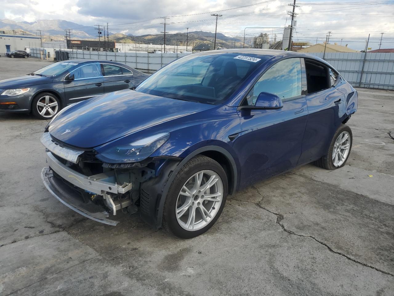 tesla model y 2022 7saygdee9nf537908