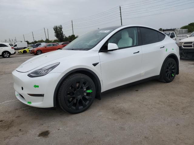 tesla model y 2022 7saygdeexnf380566