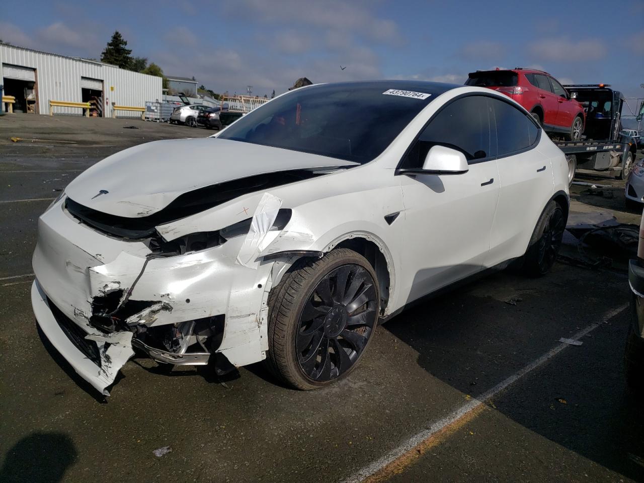 tesla model y 2021 7saygdef0nf352204