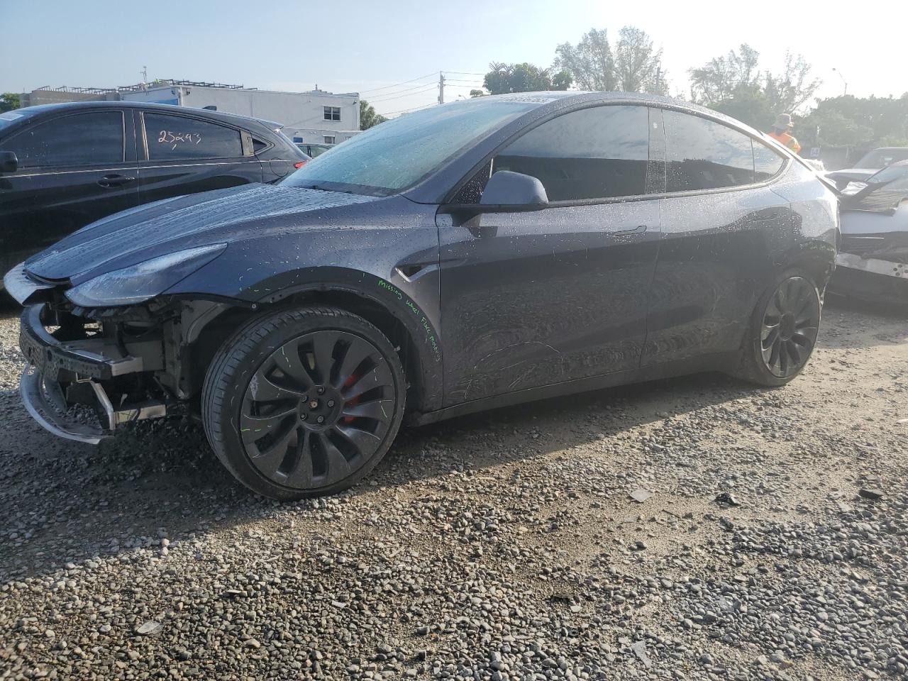 tesla model y 2022 7saygdef0nf378592