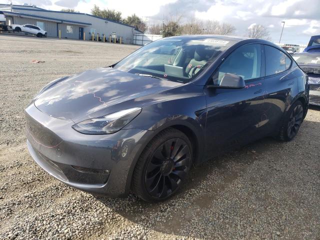 tesla model y 2022 7saygdef0nf493547