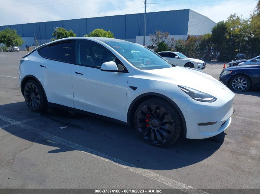 tesla model y 2022 7saygdef0nf523923