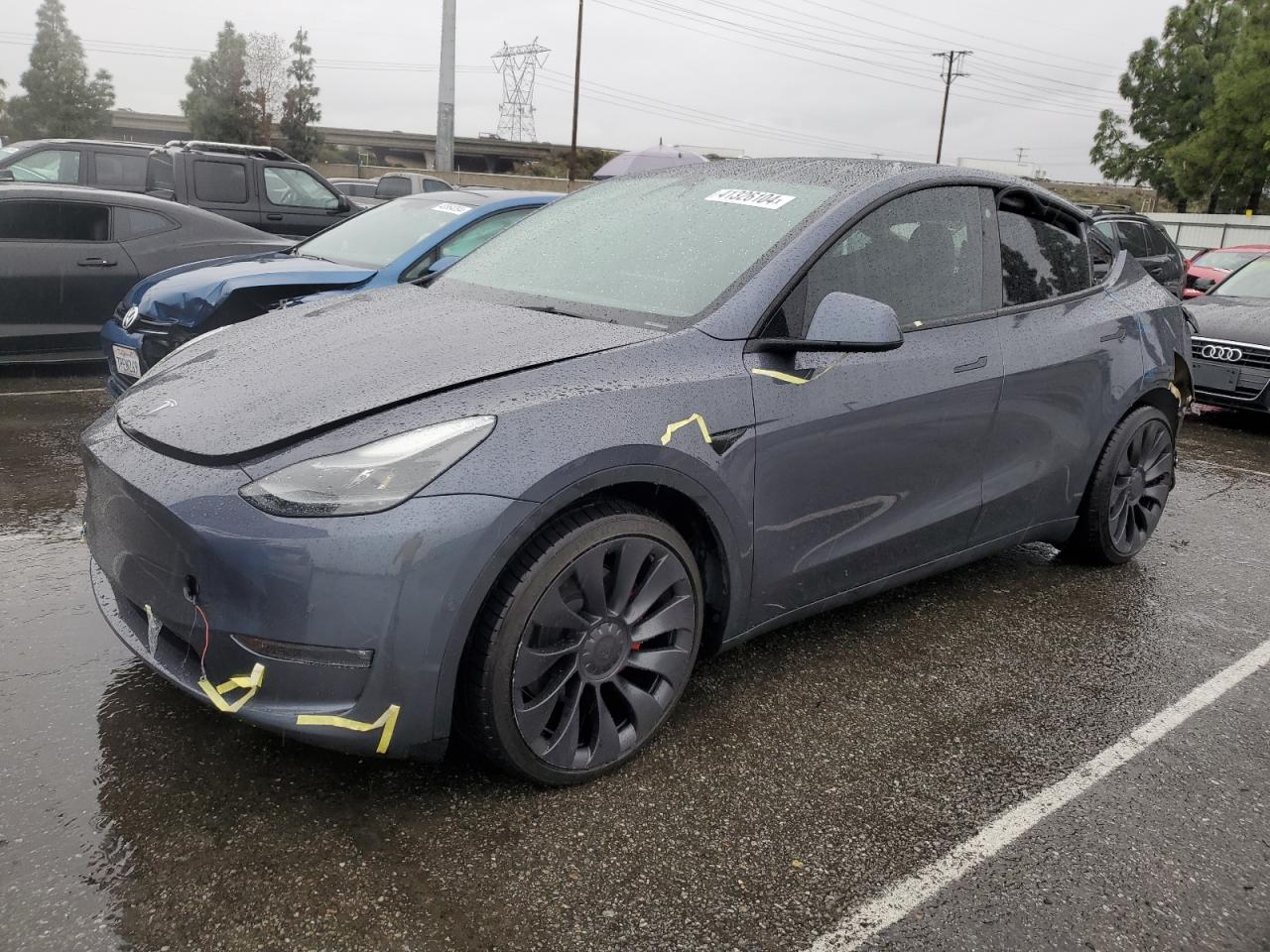 tesla model y 2022 7saygdef0nf551558