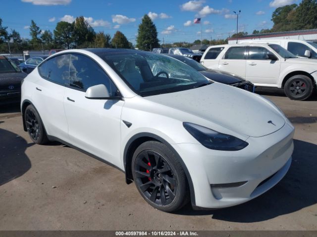 tesla model y 2022 7saygdef1nf372350