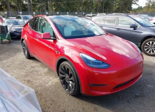 tesla model y 2022 7saygdef1nf416735