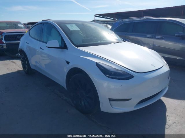 tesla model y 2022 7saygdef1nf459603