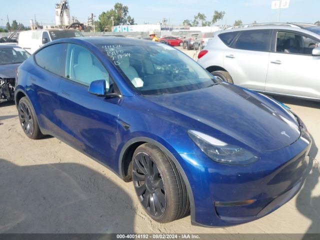 tesla model y 2022 7saygdef1nf466292