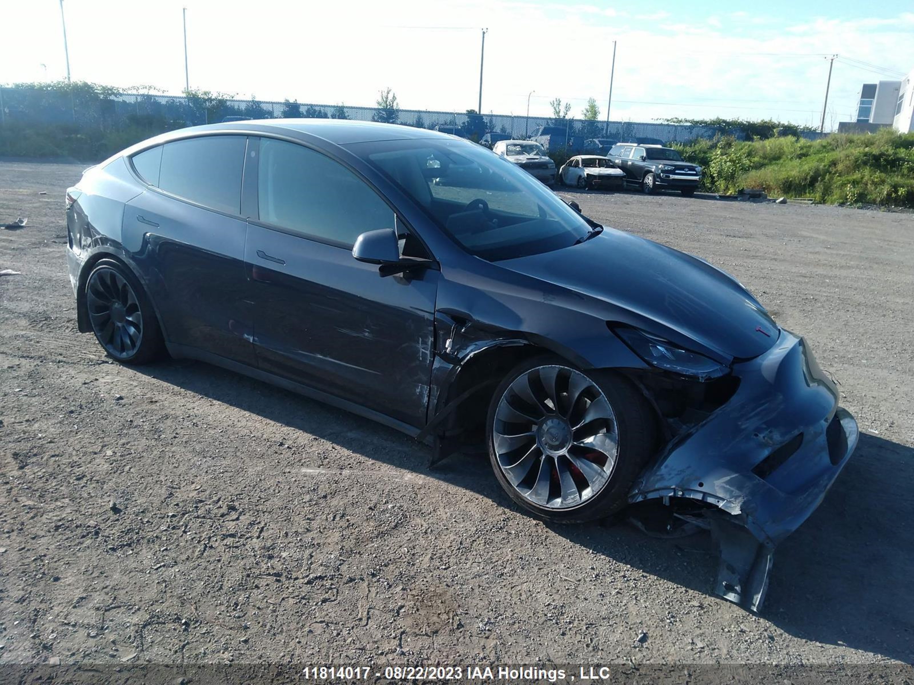 tesla model y 2022 7saygdef1nf518231