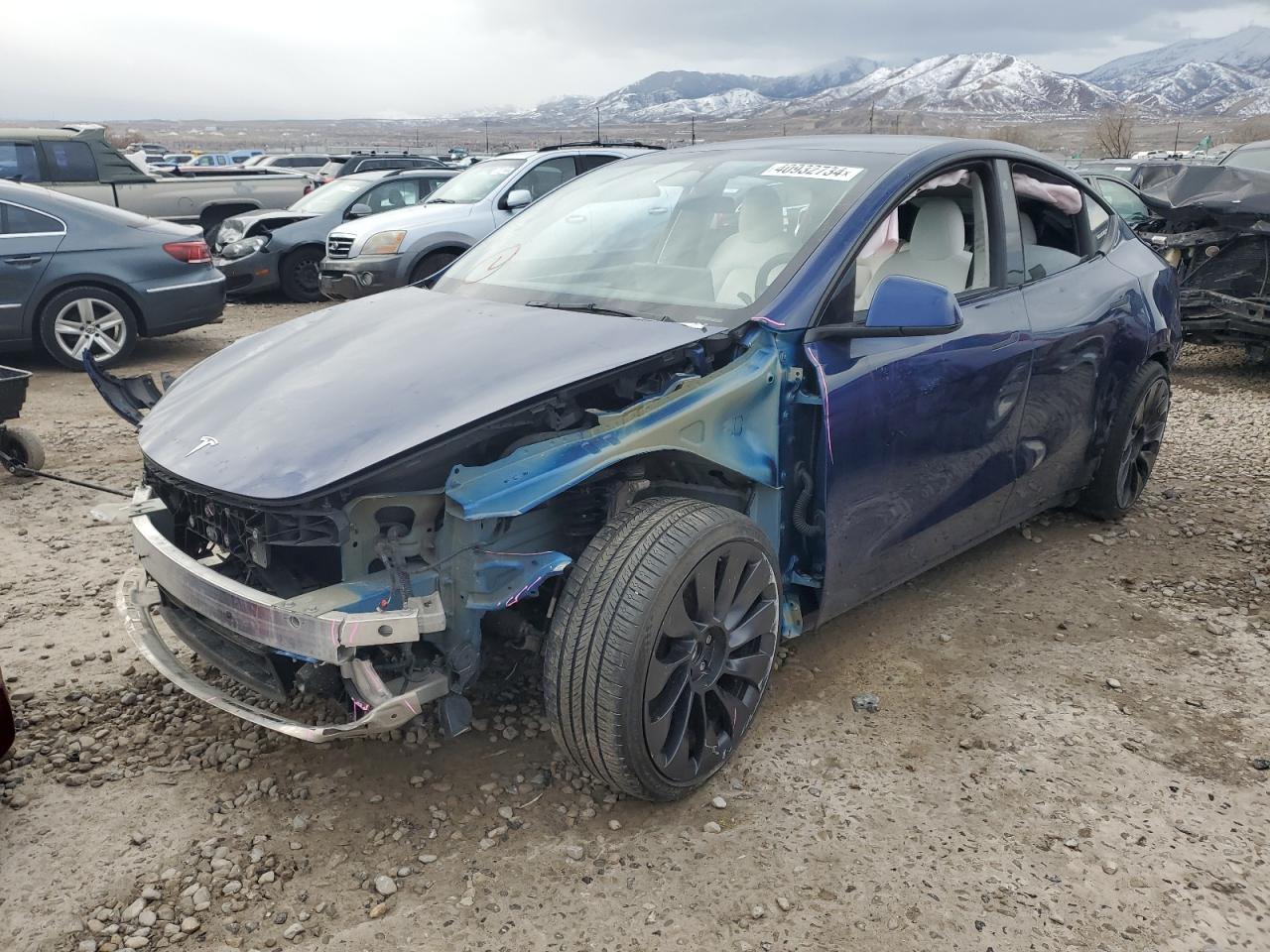 tesla model y 2023 7saygdef4pf620528