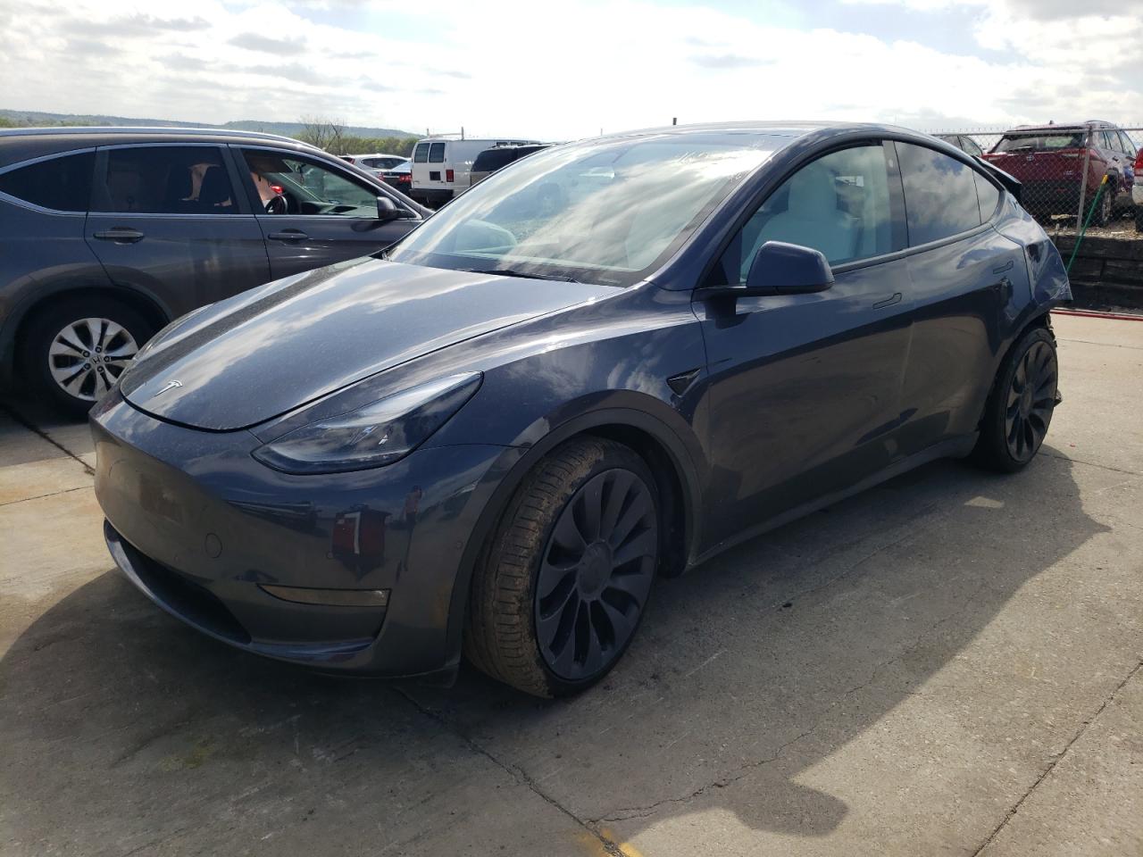 tesla model y 2022 7saygdef6nf507144