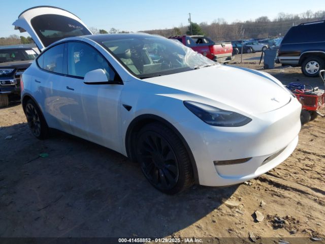 tesla model y 2022 7saygdef7nf455491