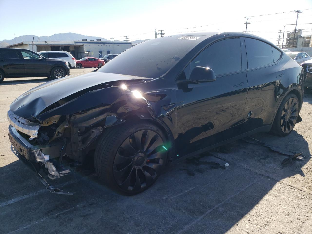 tesla model y 2022 7saygdef7nf557485