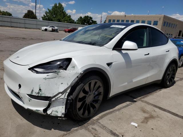 tesla model y 2022 7saygdef9nf382205