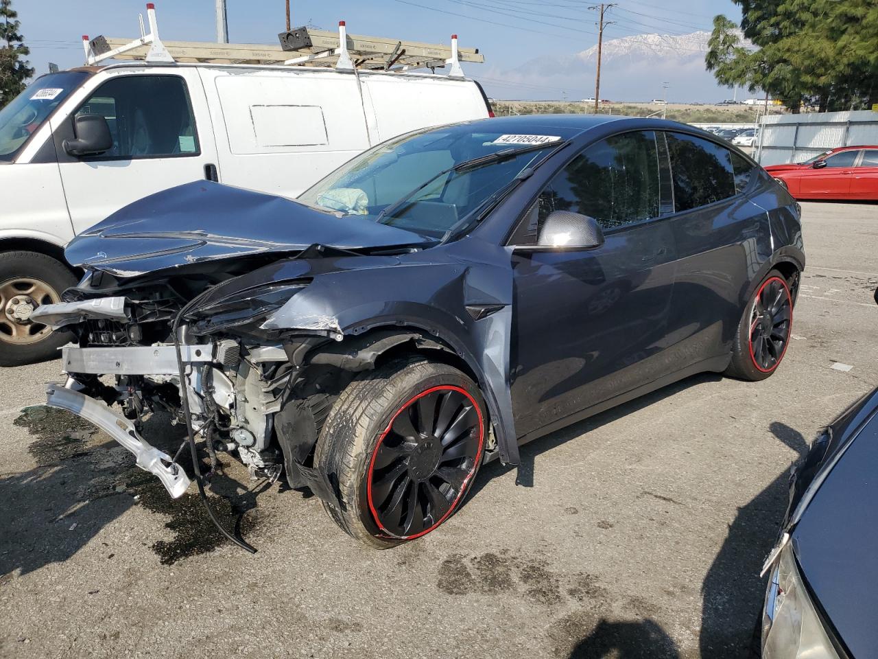 tesla model y 2022 7saygdefxnf411761