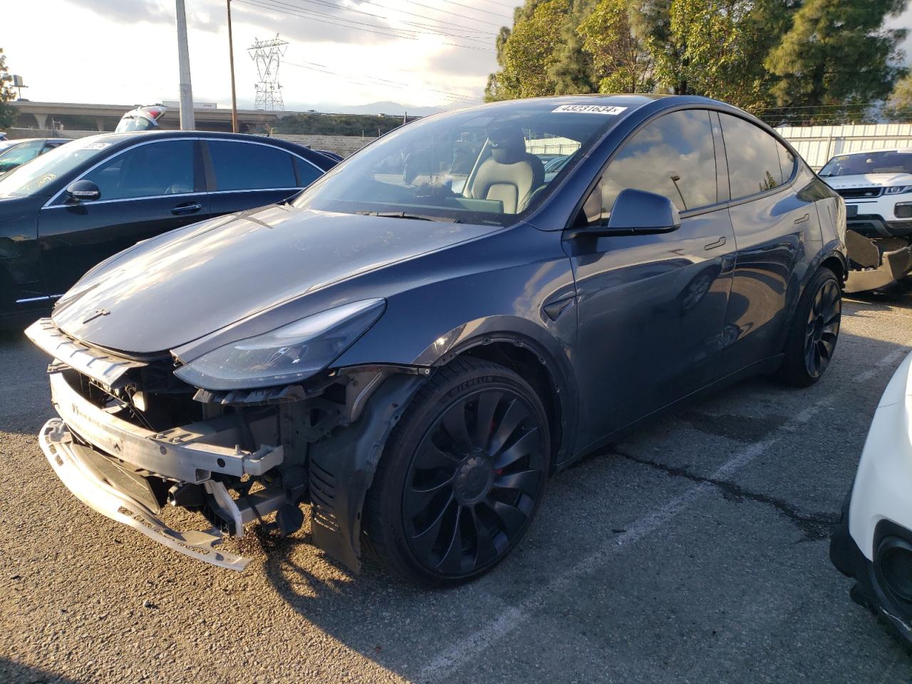 tesla model y 2022 7saygdefxnf457221