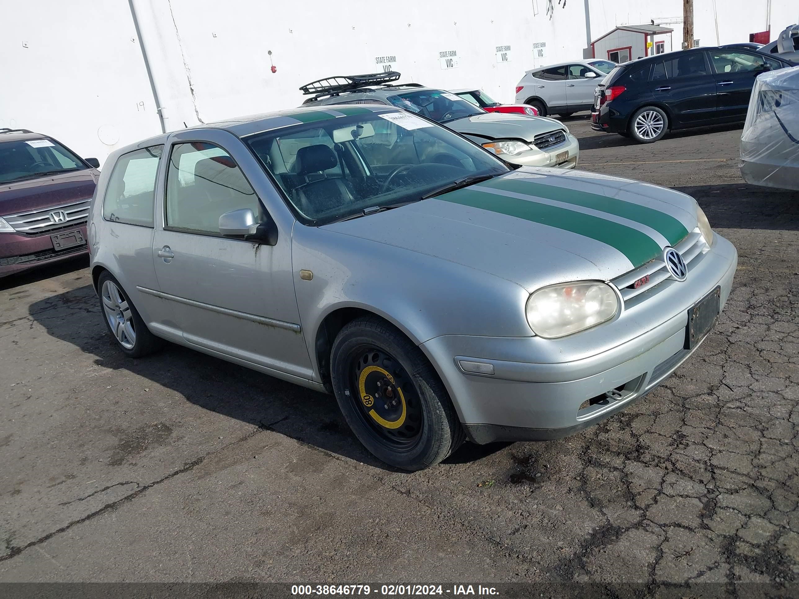 volkswagen gti 2003 9bwdh61j634030594