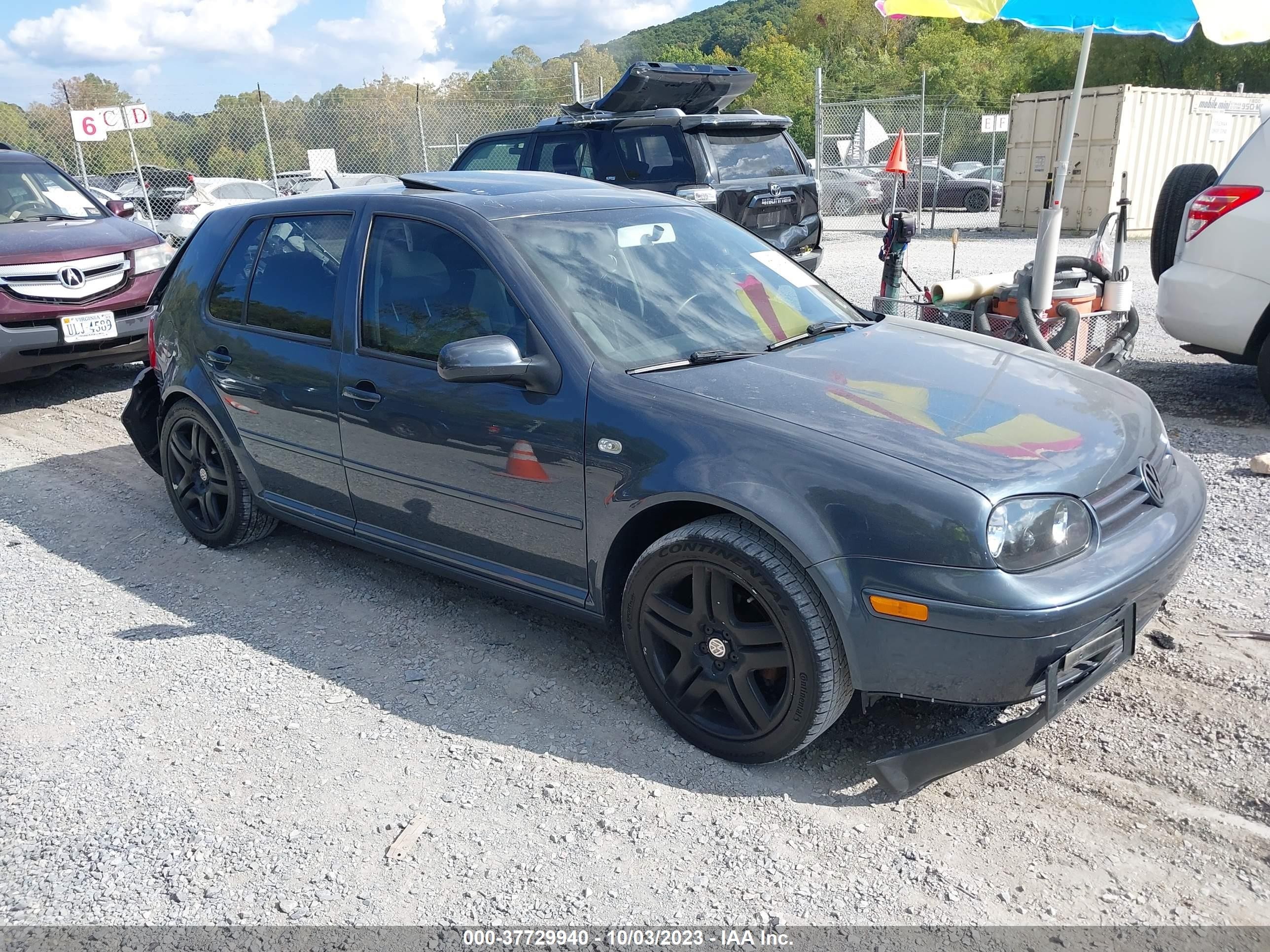 volkswagen golf 2004 9bwgl61jx44042308