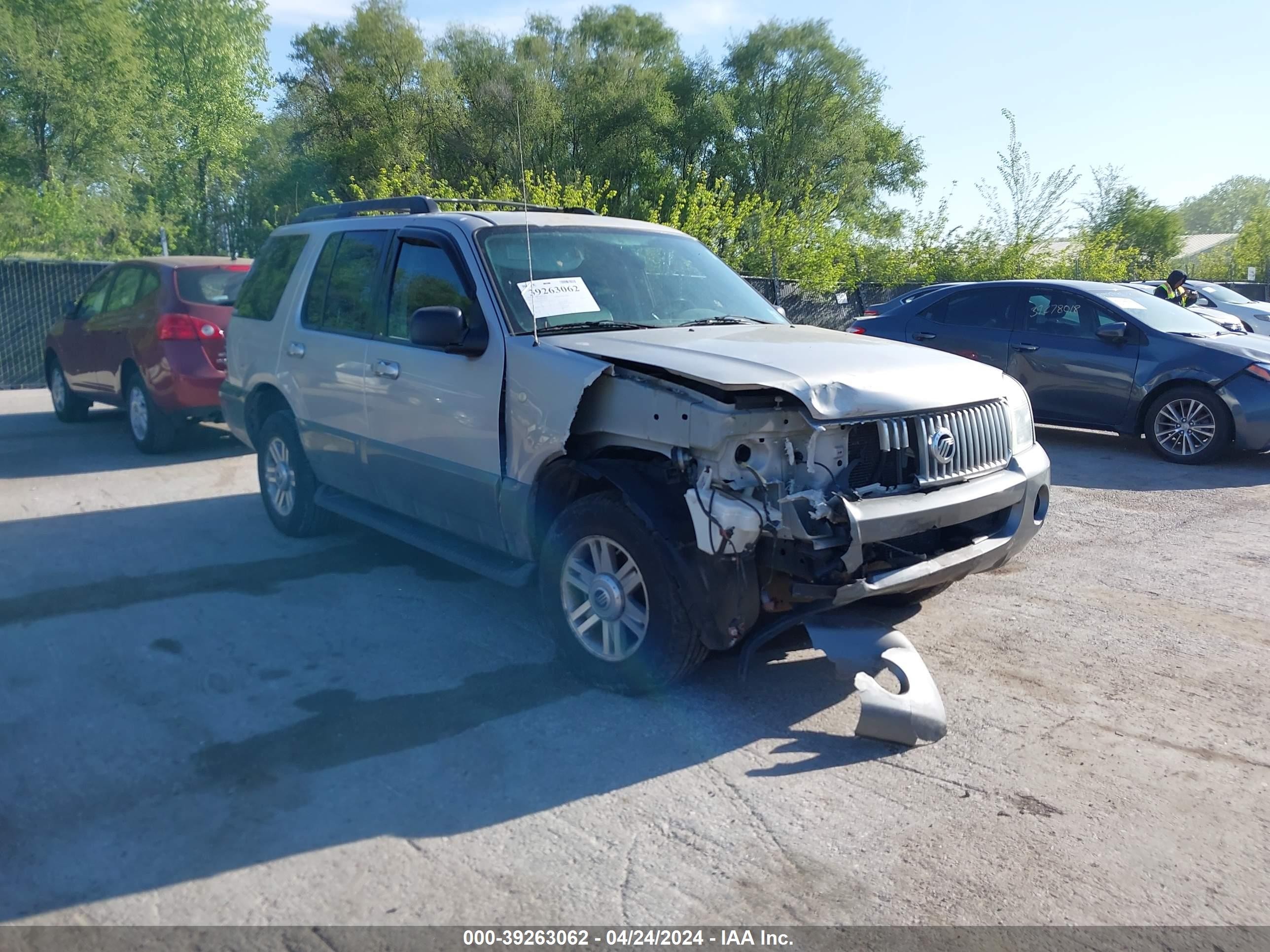 mercury mountaineer 2005 fm2zu86ex5uj12179