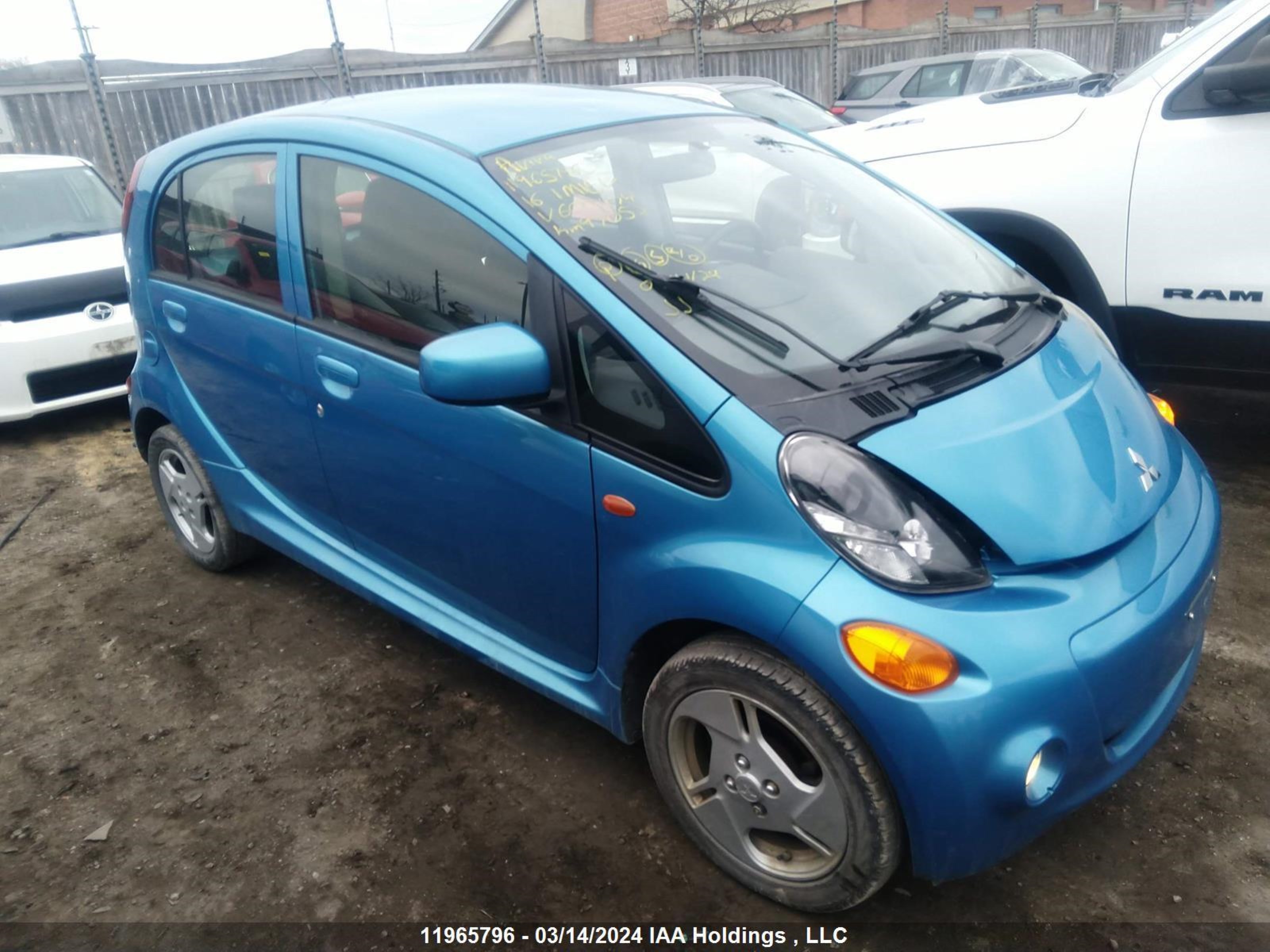 mitsubishi i-miev 2016 ja3215h43gu600474