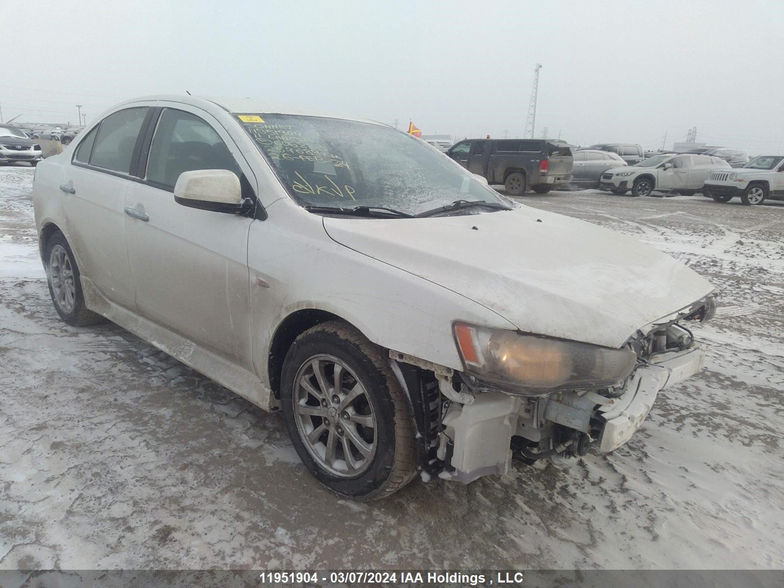 mitsubishi lancer 2011 ja32u2fu0bu606833