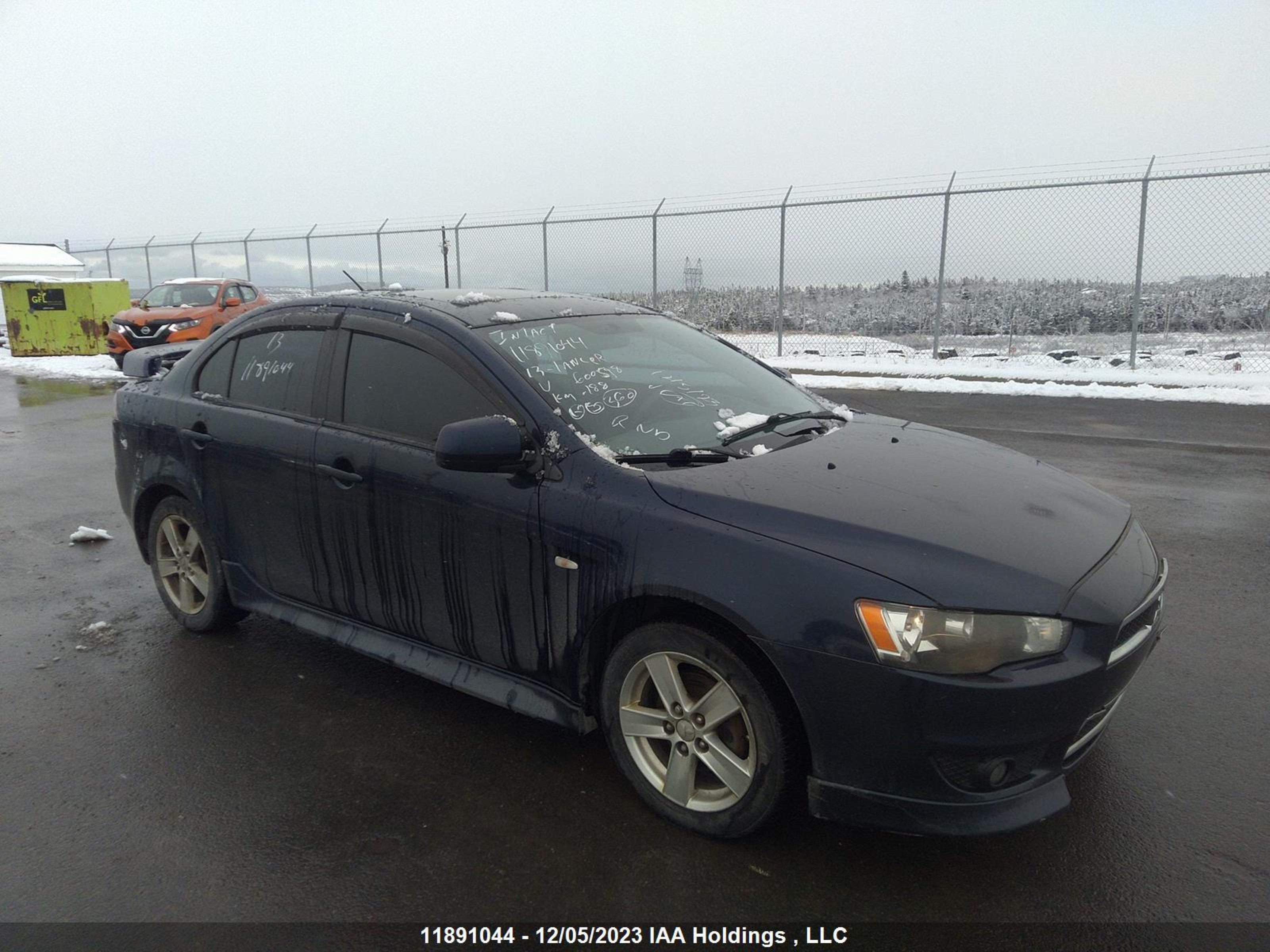 mitsubishi lancer 2013 ja32u2fu4du600598